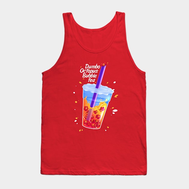 Dumbo octopus bubble tea Tank Top by Digitaldreamcloud